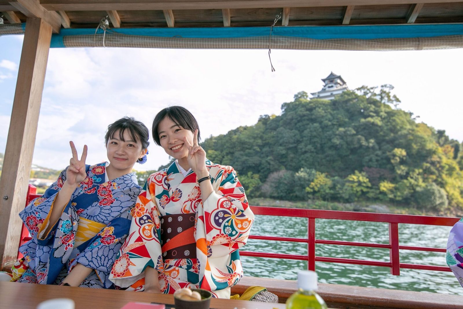 浴衣で街歩き