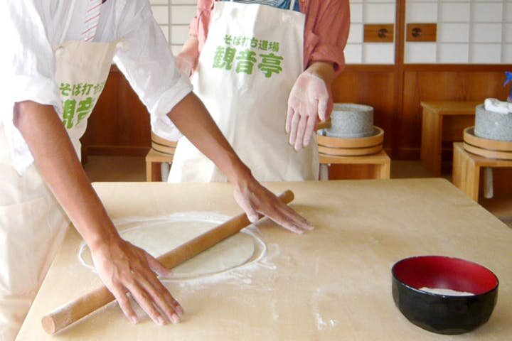 そば打ち体験
