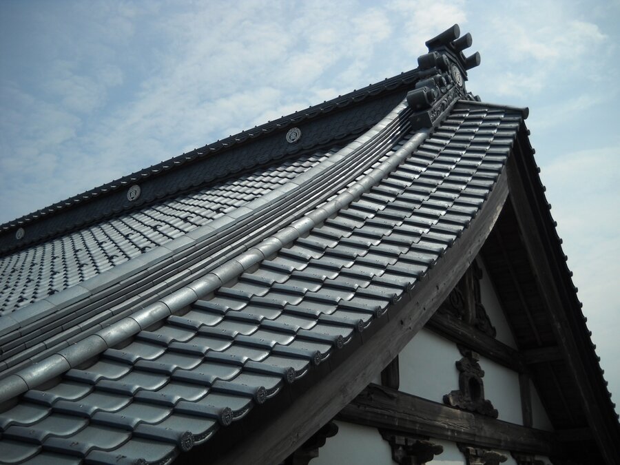 安田瓦の屋根瓦