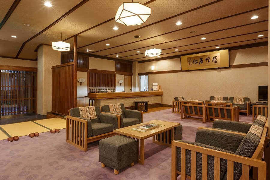 松田屋ホテルのロビー