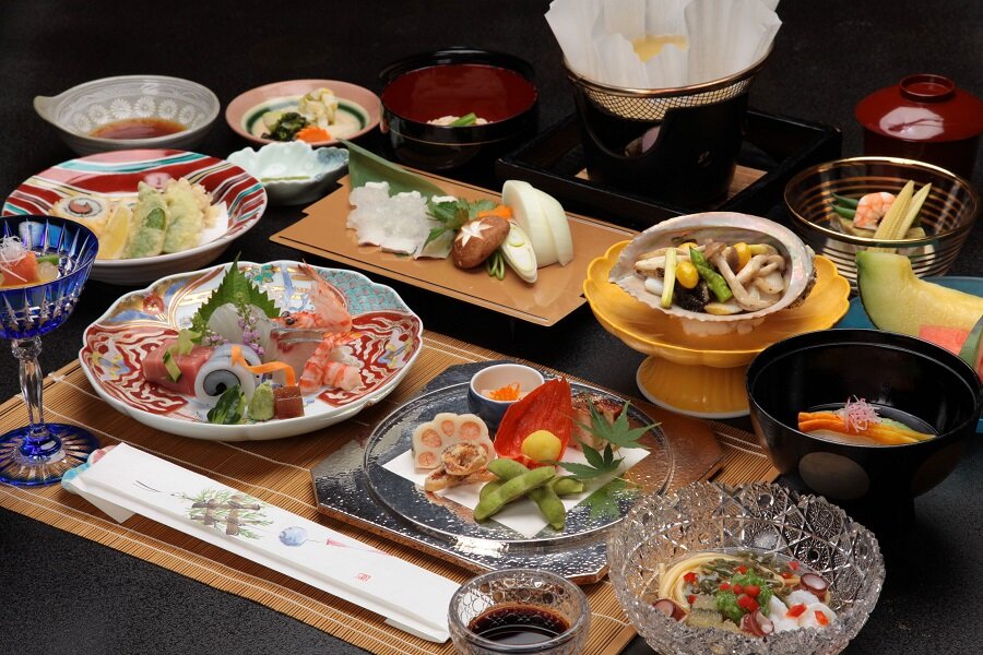 松田屋ホテルの夕食