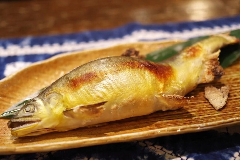 鮎の焼き魚