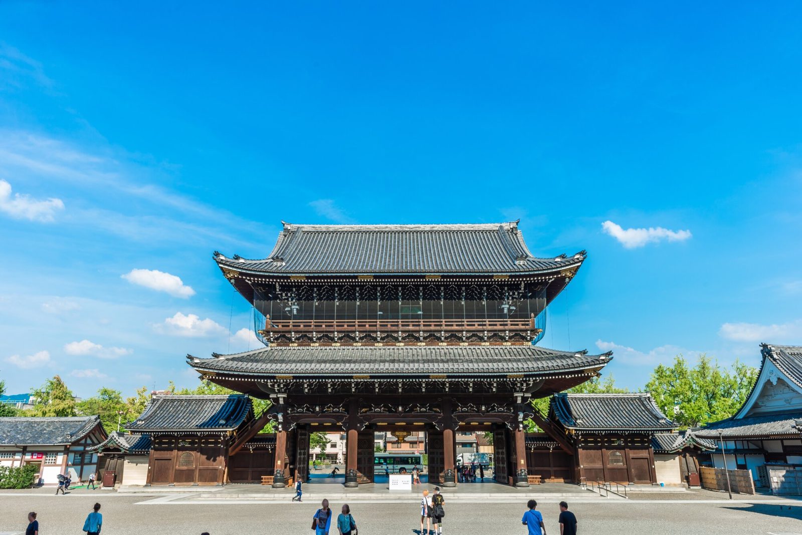 京別邸福本周辺の東本願寺