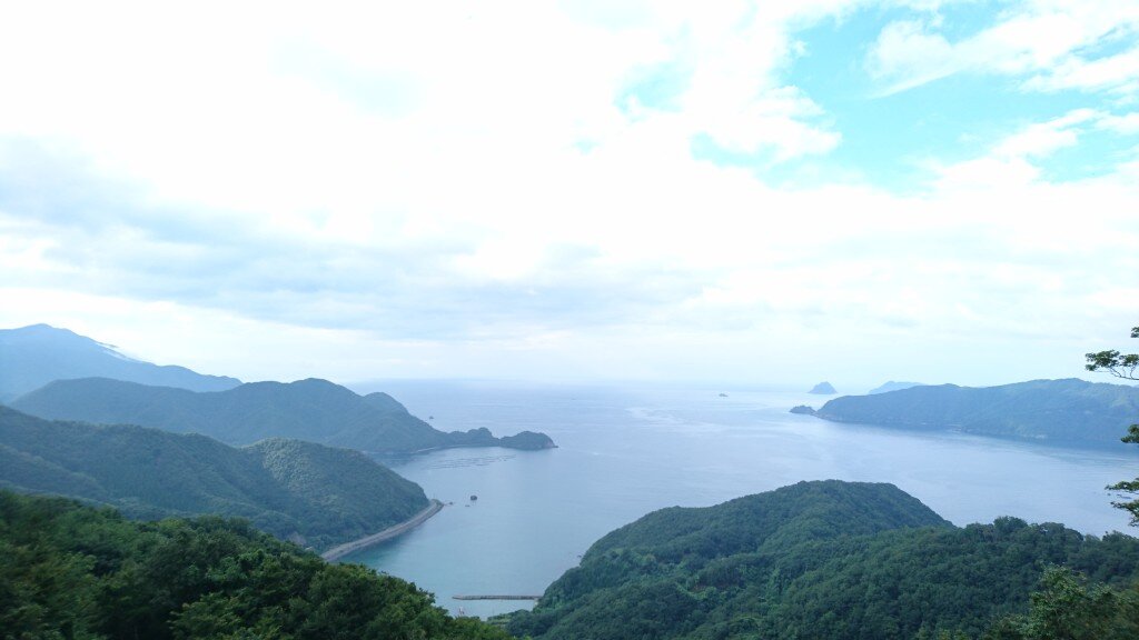 海と山に囲まれた小浜