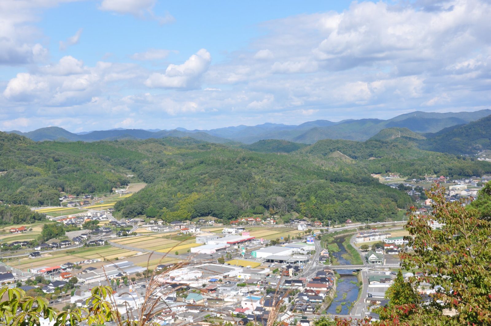 世羅町の街並み