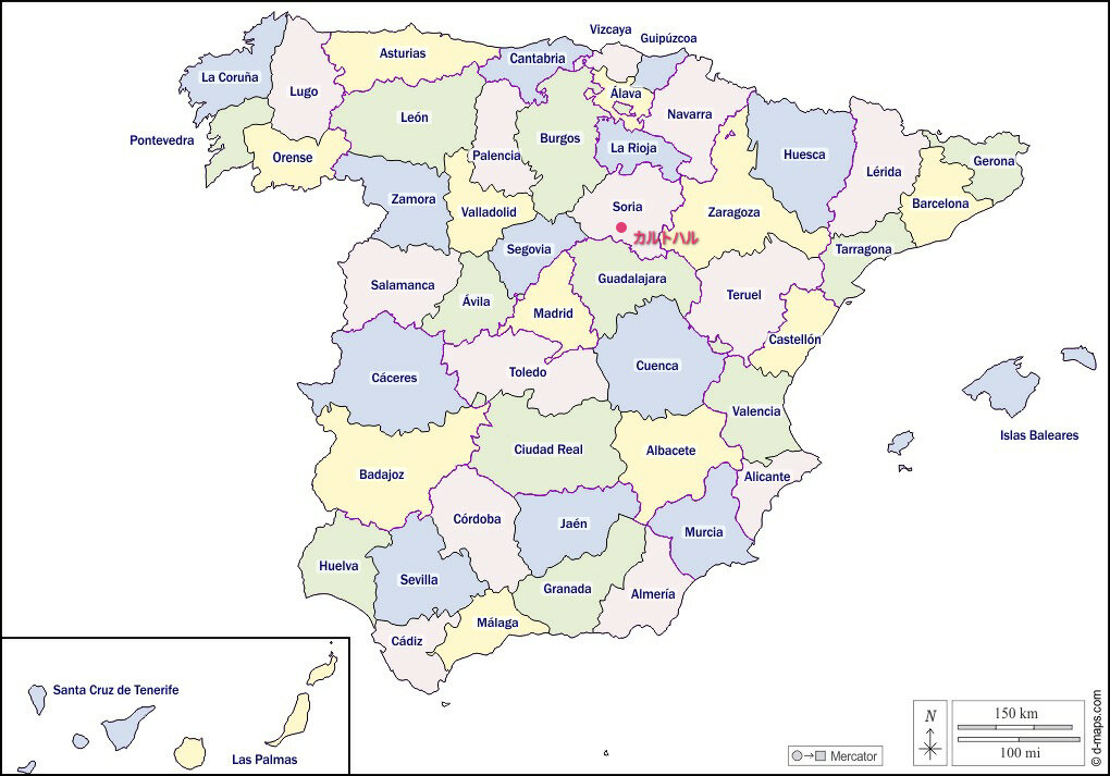 カルトハルを示す地図