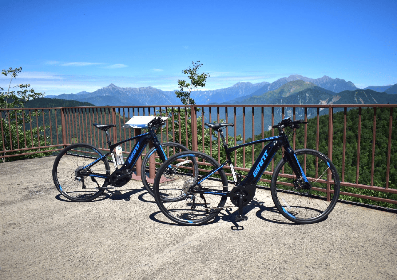 「もずも」のワーケーションプランでEバイクサイクリング