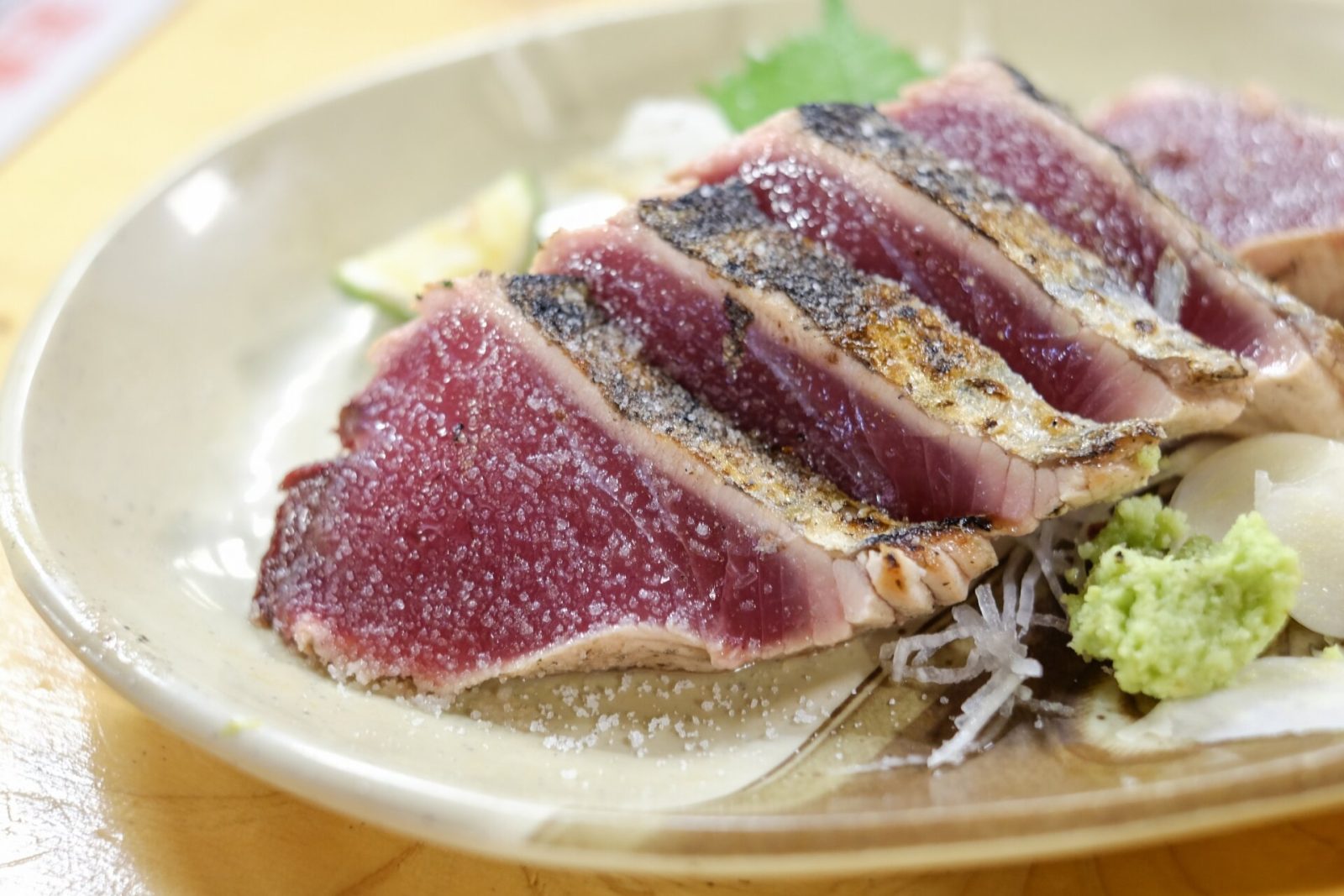 カツオの塩タタキ