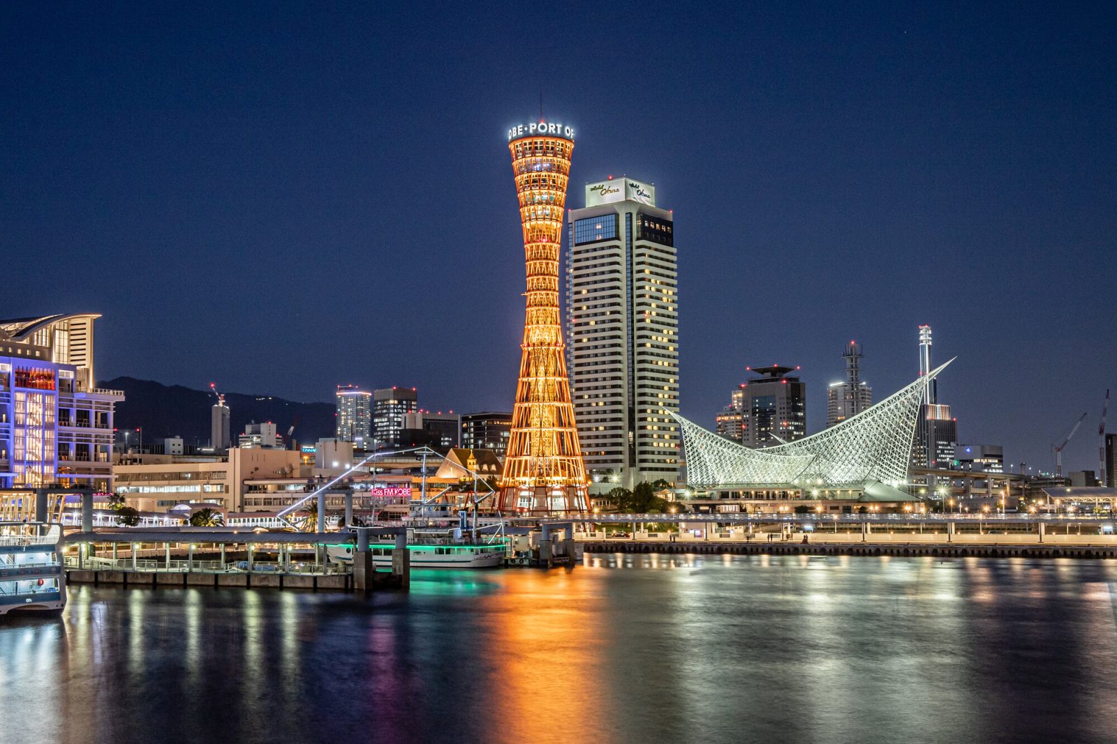 山・海・街から望む100万ドルの神戸の夜景
