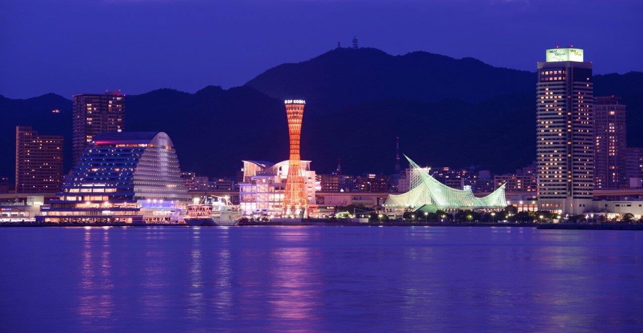 神戸市の夜景