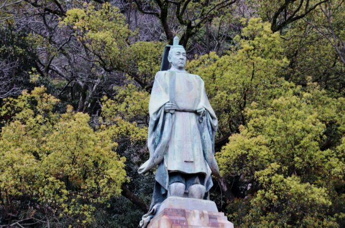島津斉彬の像