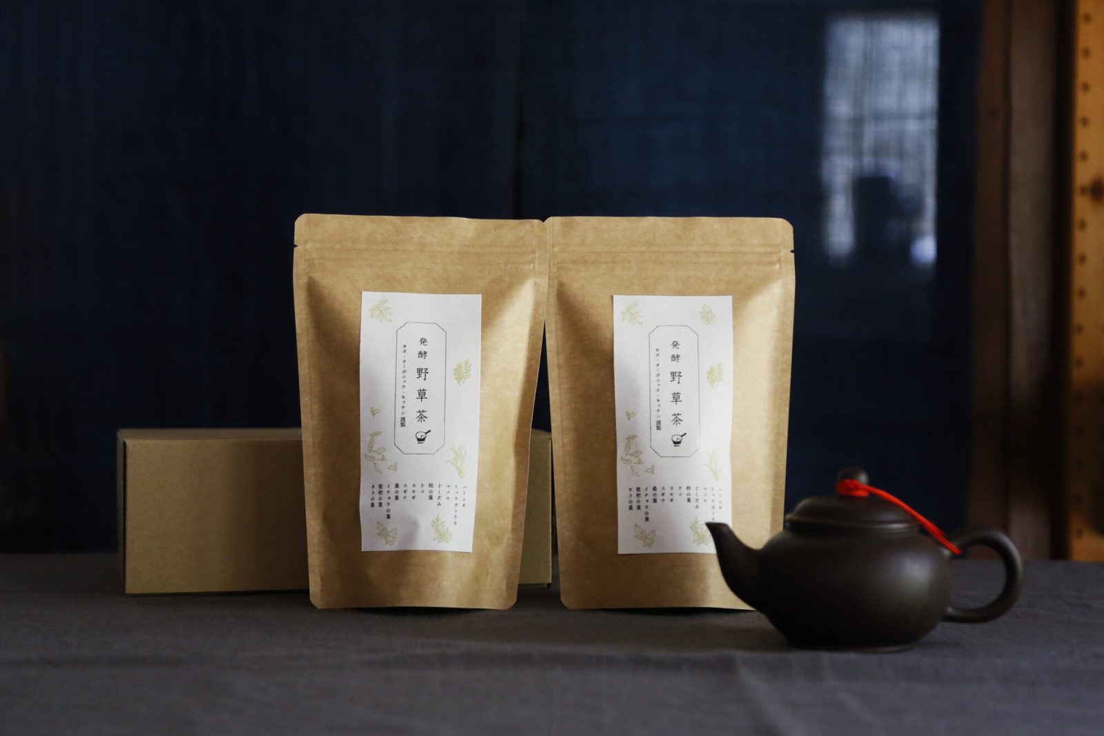タオ・オーガニック・キッチンの発酵野草茶セット