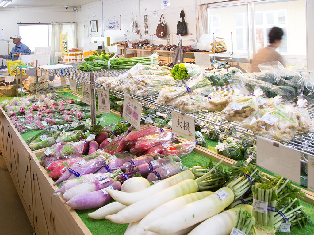 みはらしの丘みたまの湯ののっぷい農産物直売所