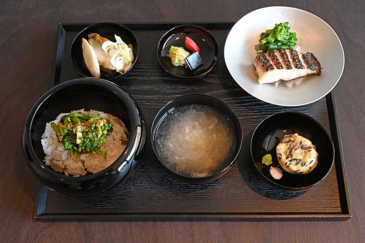 惣湯テラスの5時間コースの料理
