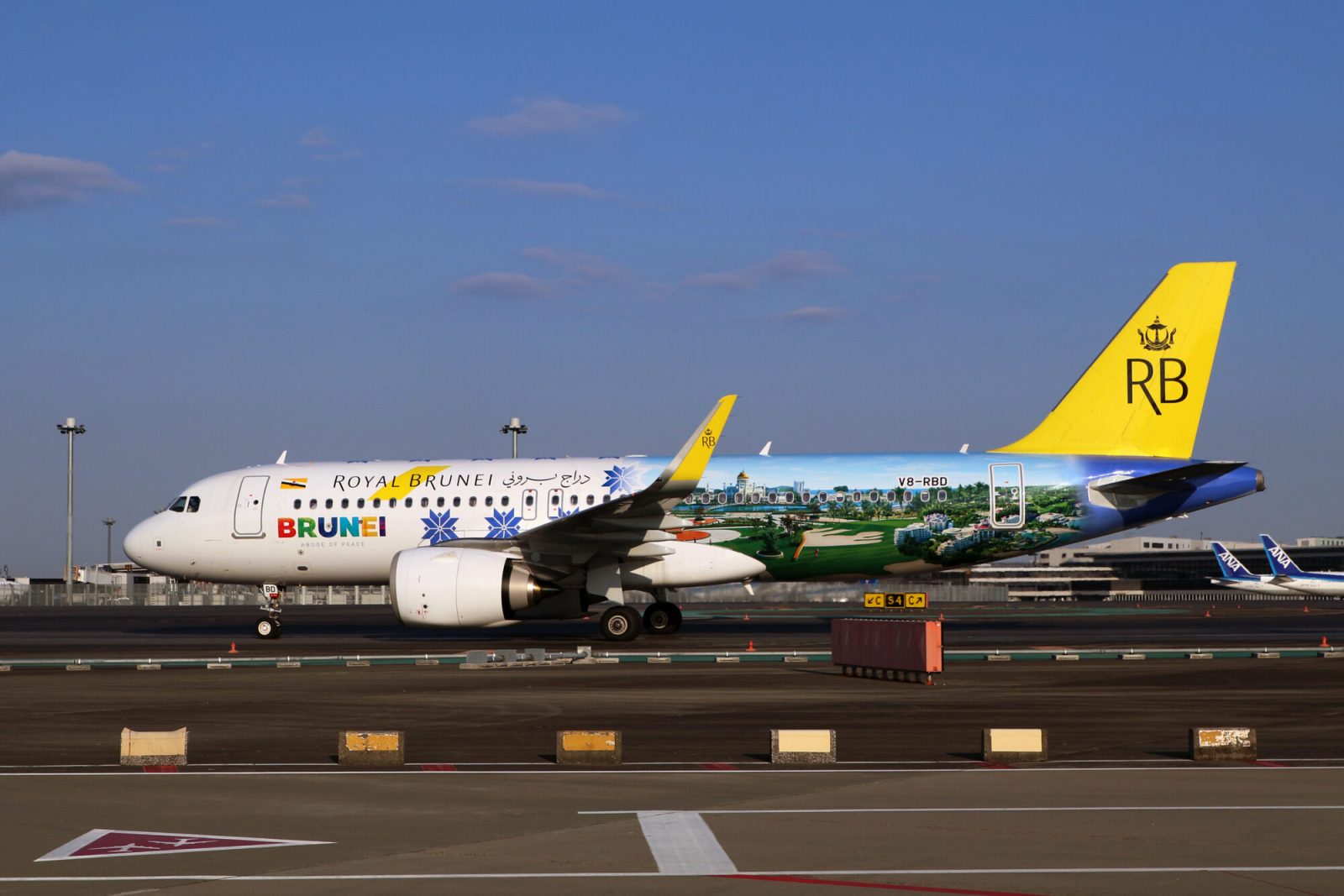 ロイヤルブルネイ航空の機体A320NEO