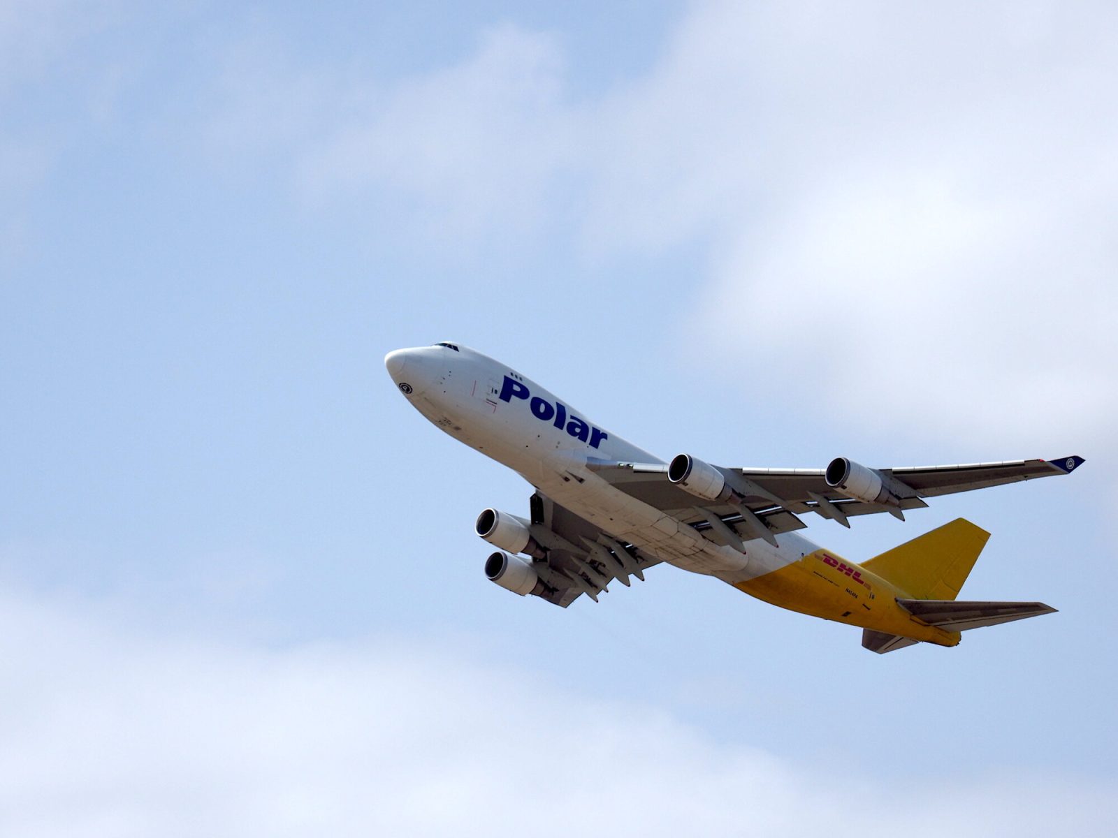 アメリカの貨物航空会社ポーラーエアカーゴの機体