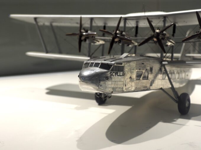 航空博物館で1月1日〜3月27日に開催された企画展示『精密模型〜小武内省三の世界〜』で展示された模型