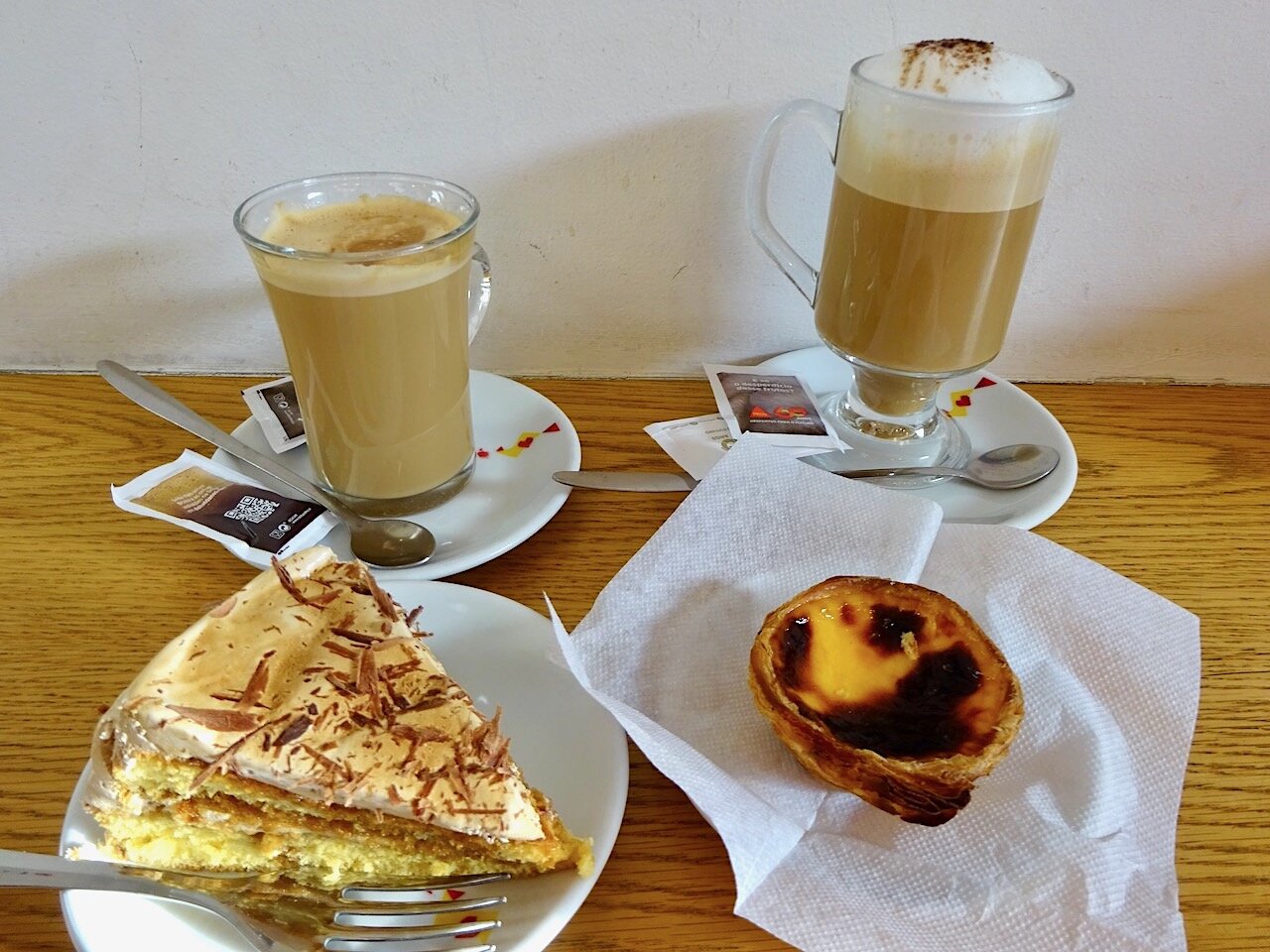 Padaria Centralのパステル・デ・ナタ
