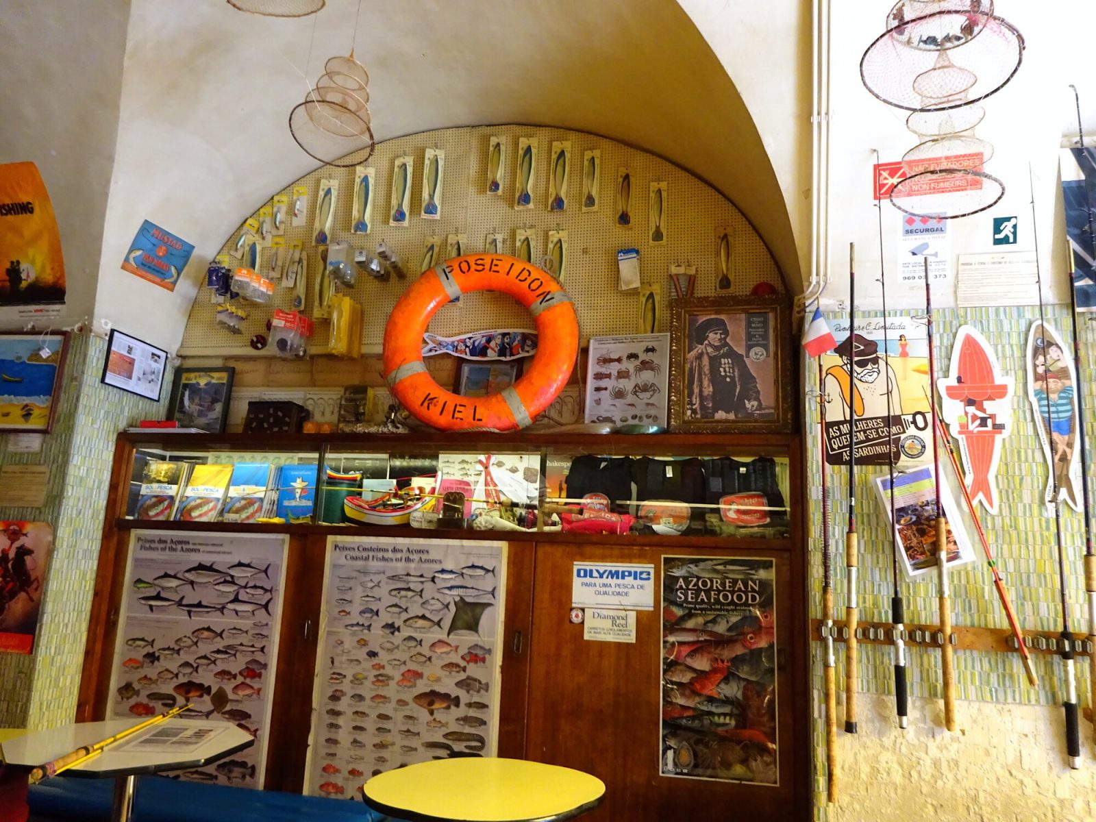 Sol e Pescaの店内の様子