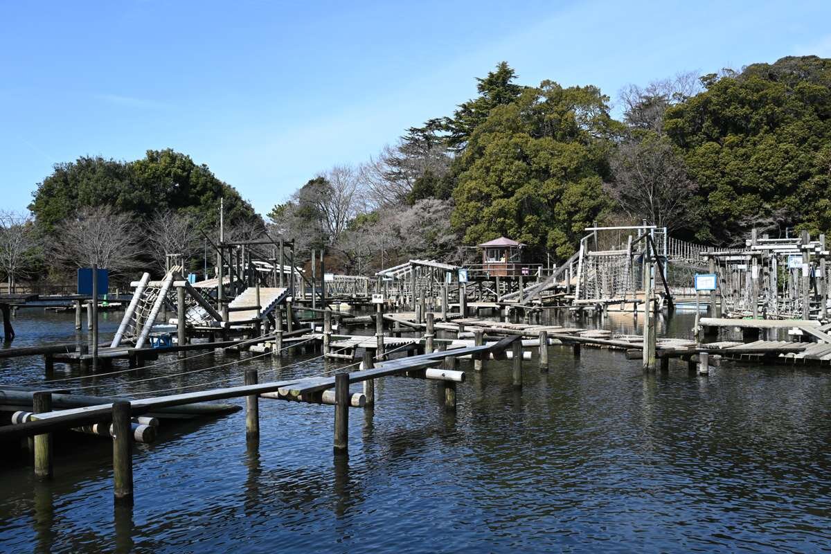 清水公園の水上コース