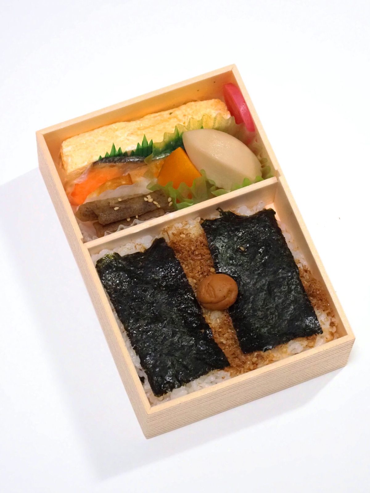福豆屋が作る郡山駅の駅弁「海苔のりべん」