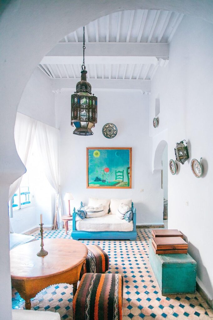 モロッコスタイルの宿泊施設リヤド