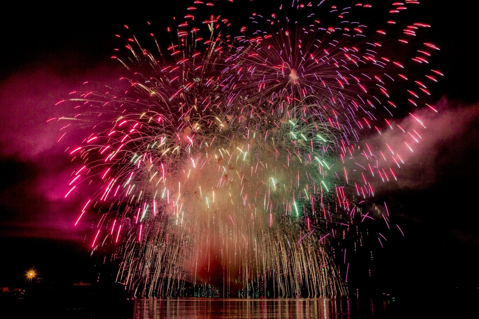 静岡県下田市の海上花火大会