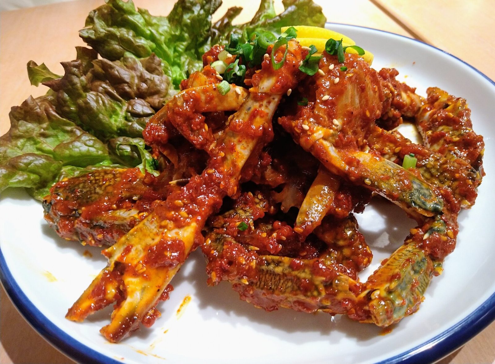 韓国料理のヤンニョムケジャン