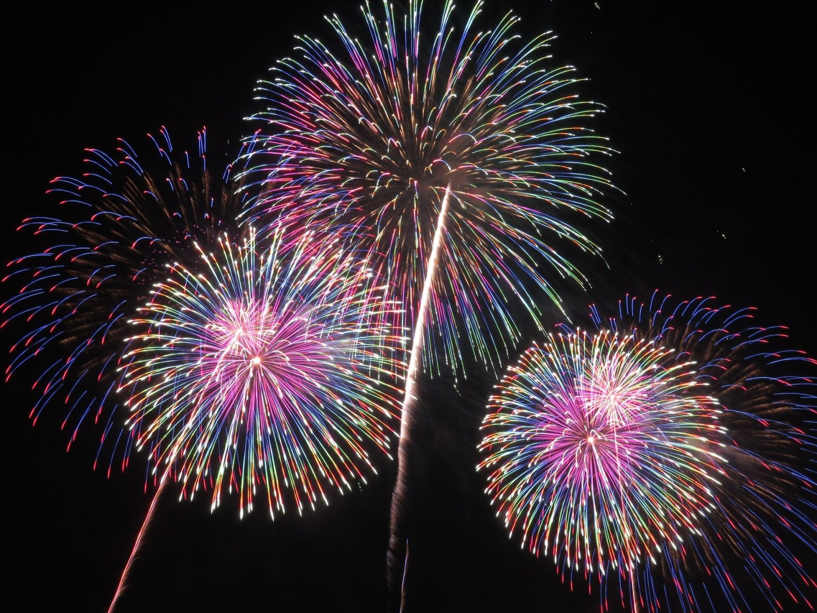 神明の花火大会