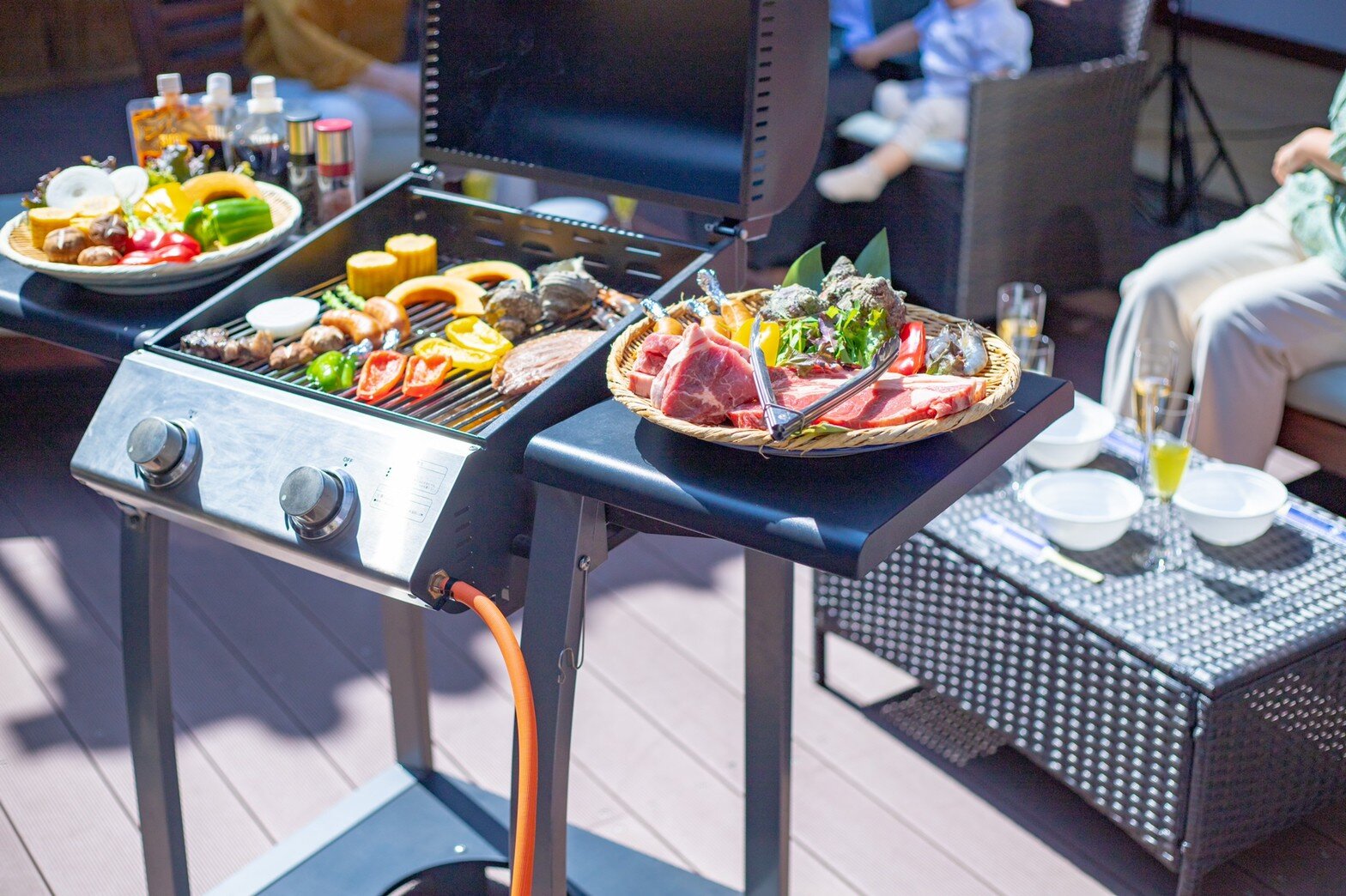 江戸の蔵宿でできるBBQ