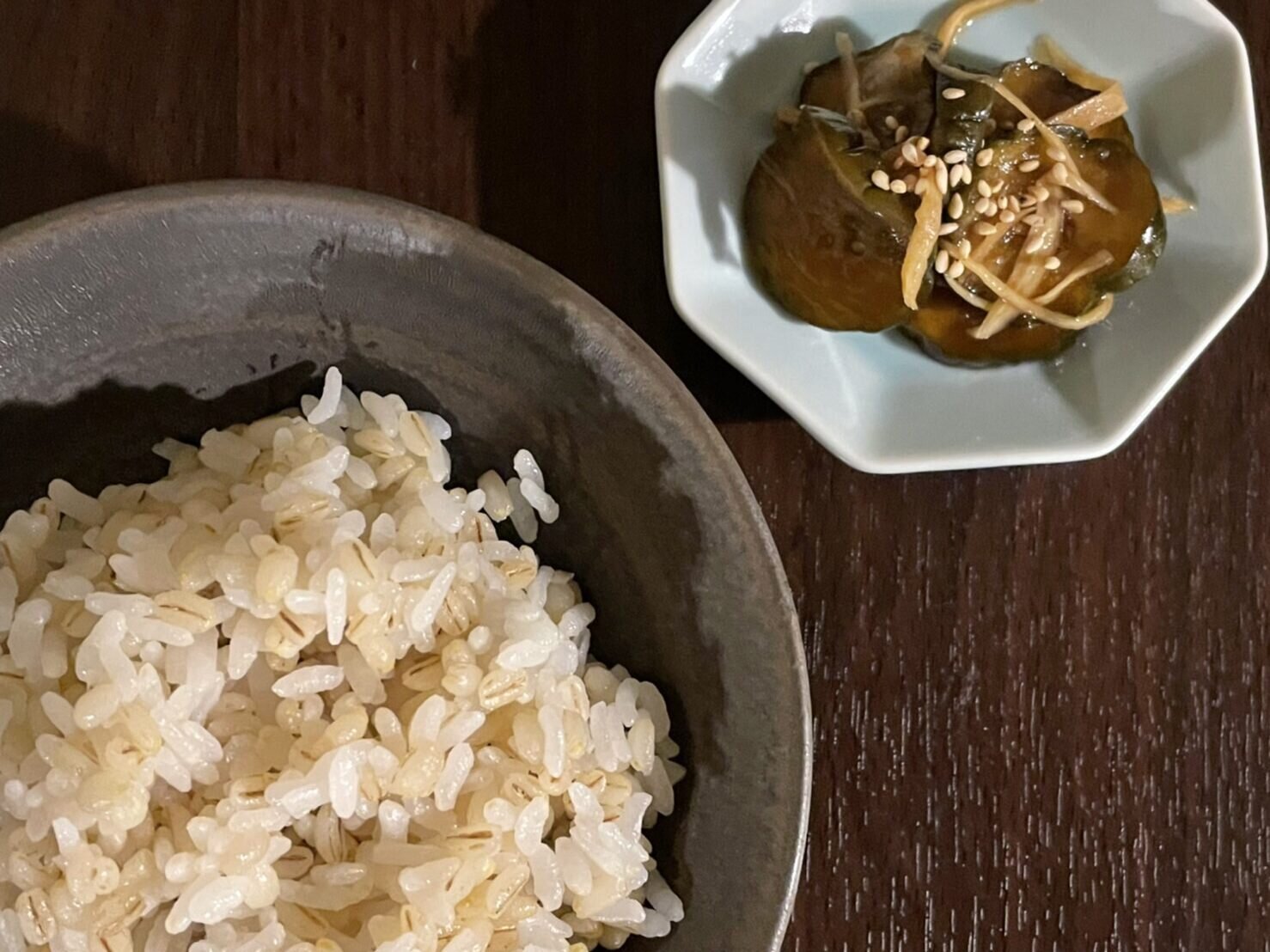 もち麦ときゅーちゃん