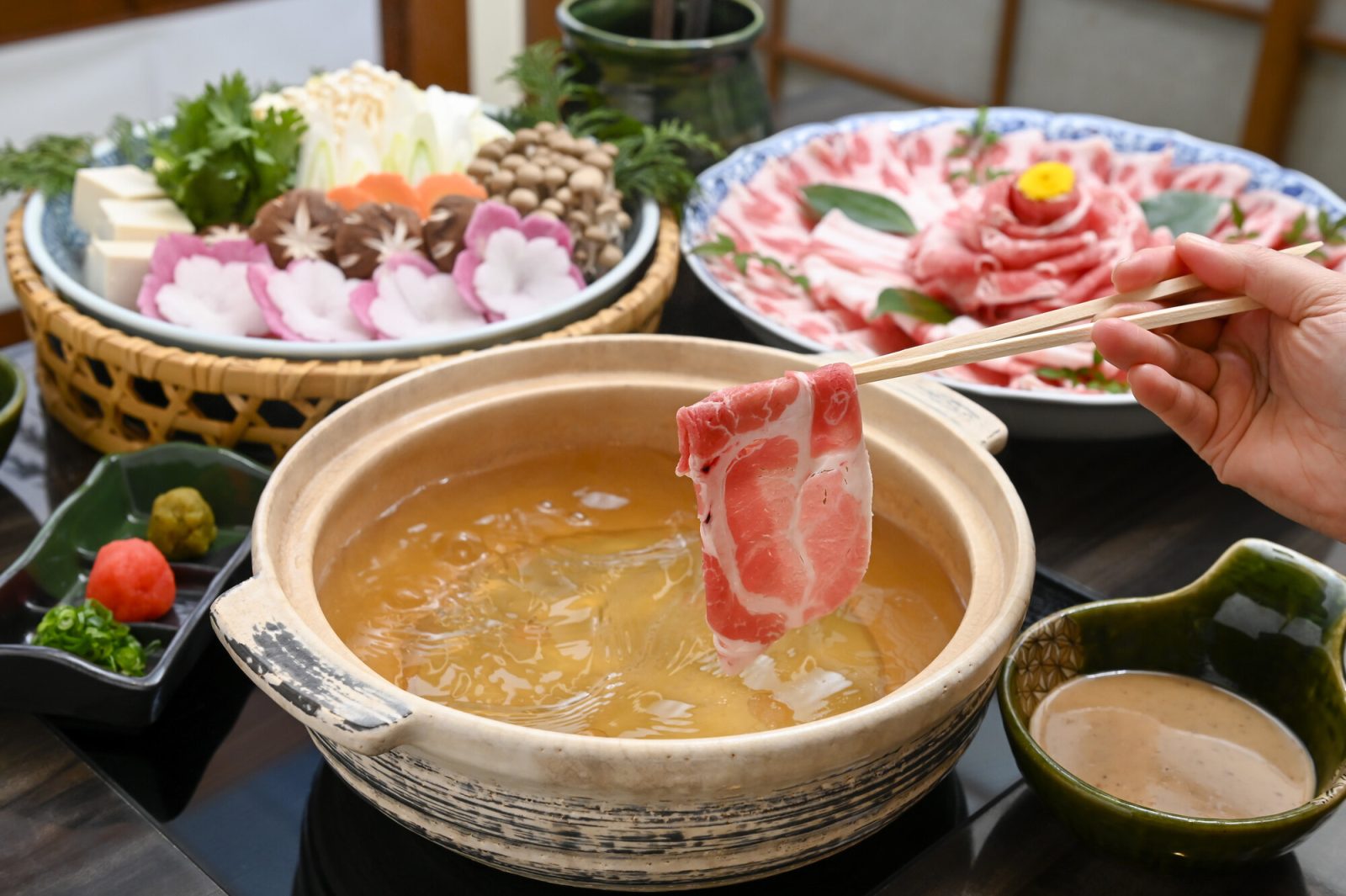 かごしま黒豚のしゃぶしゃぶ