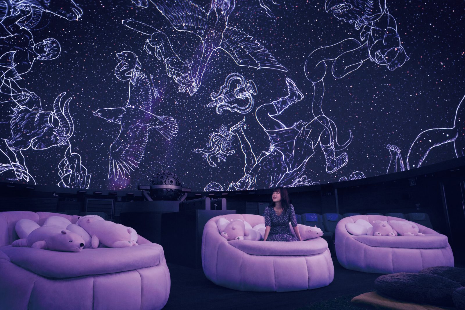 星空の世界観に魅了されるコニカミノルタプラネタリウム満天（池袋）