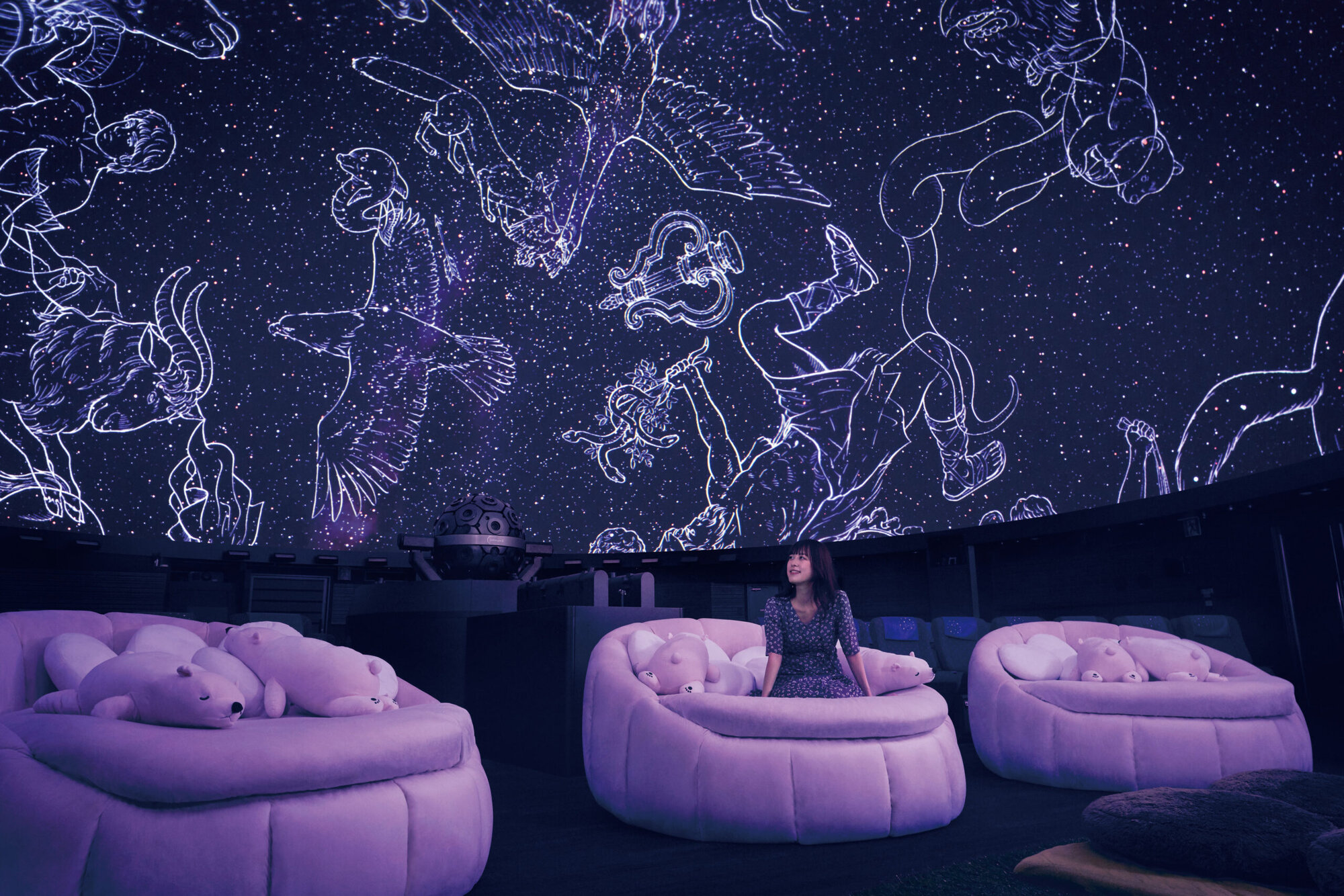 星空の世界観に魅了されるコニカミノルタプラネタリウム満天（池袋）