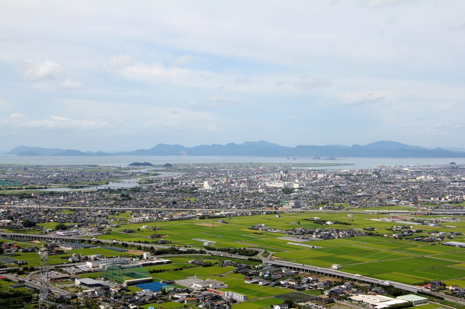 熊本県八代市の街並み