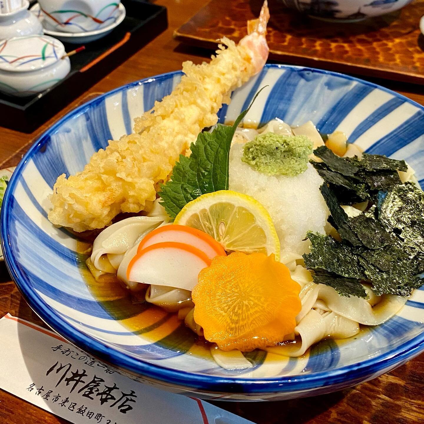 愛知県川井屋本店のきしめん