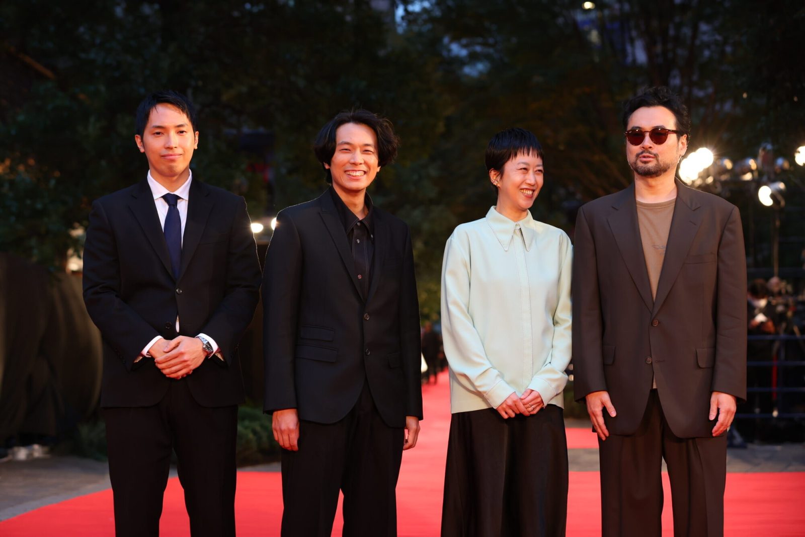 東京国際映画祭に出席した「はだかのゆめ」の監督・俳優陣