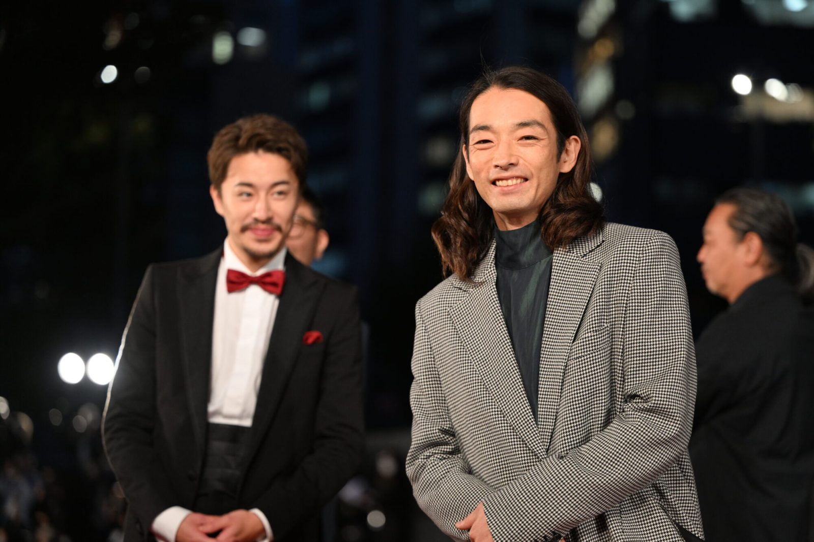 東京国際映画祭に出席した「i ai」の俳優陣