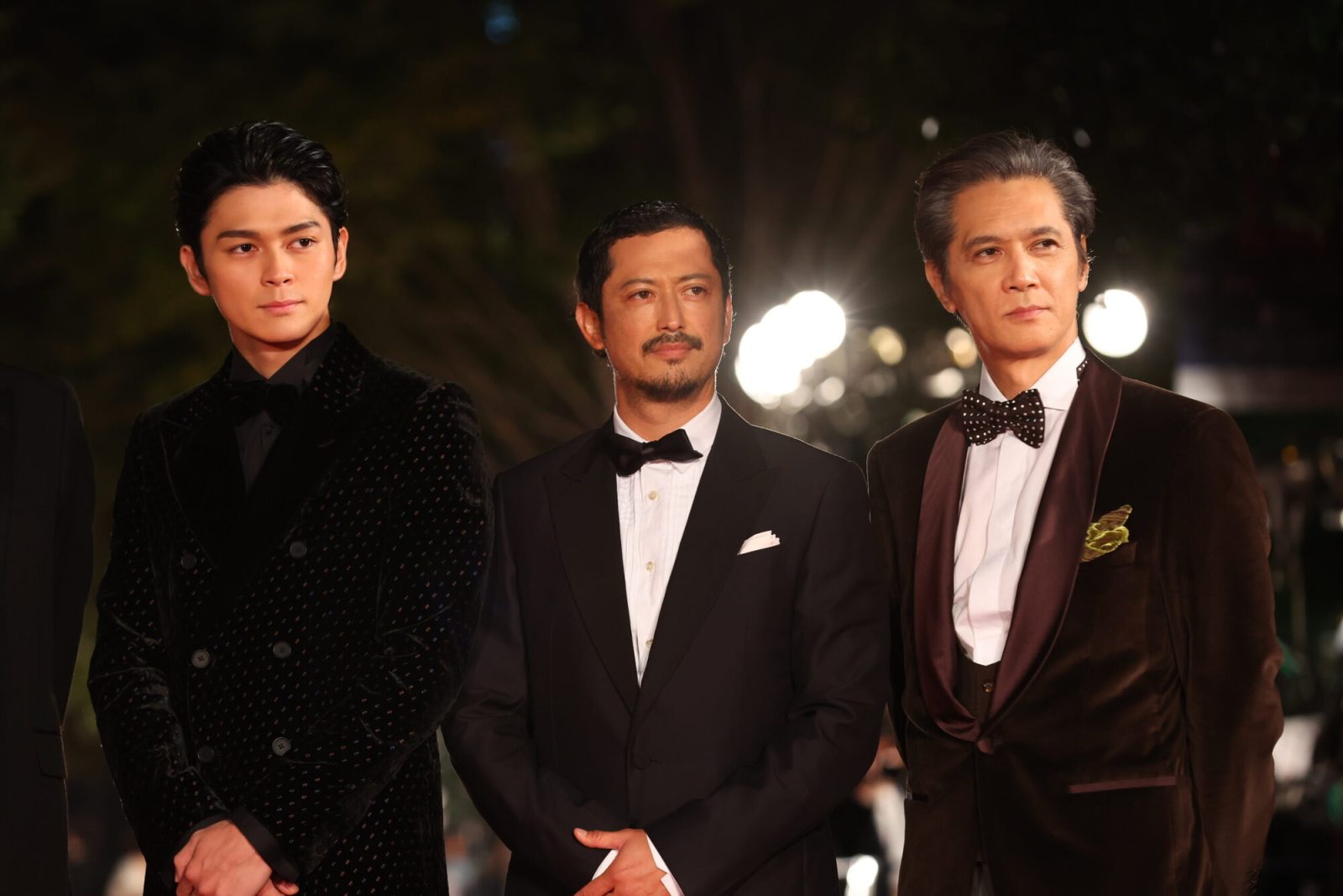 東京国際映画祭に出席した「彼方の閃光」の優陣