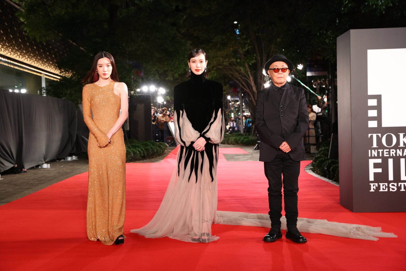 東京国際映画祭に出席した「母性」の監督・俳優陣