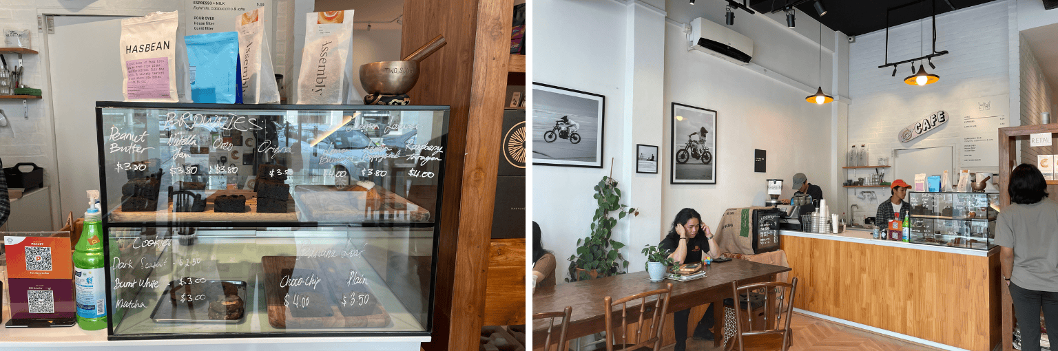 ブルネイのTWO SONS Coffeeとペイストリーのショーケース