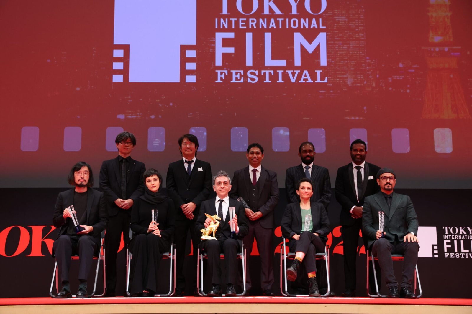東京国際映画祭のワンシーン
