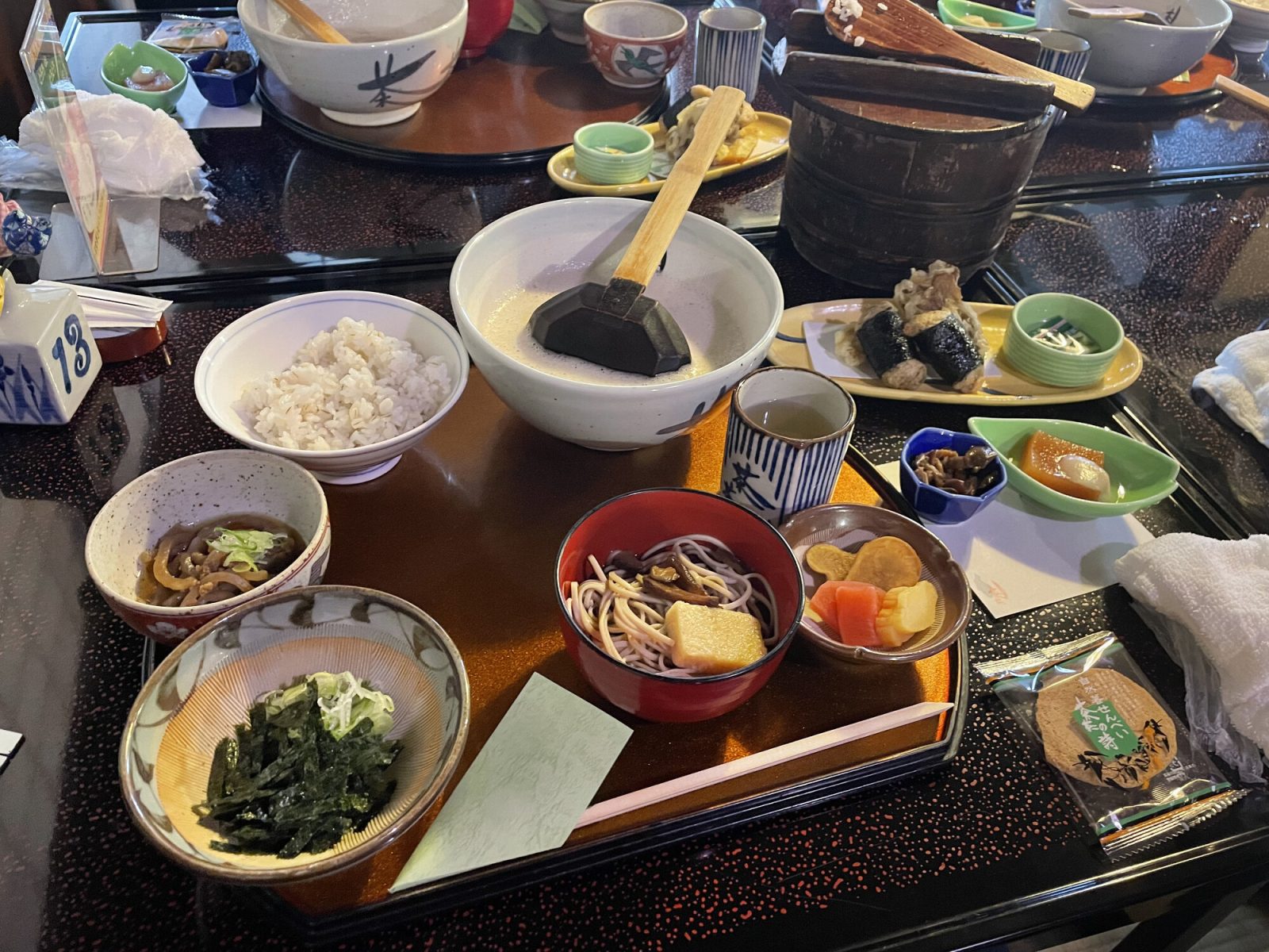 岐阜県のじねんのむら茶々のランチ