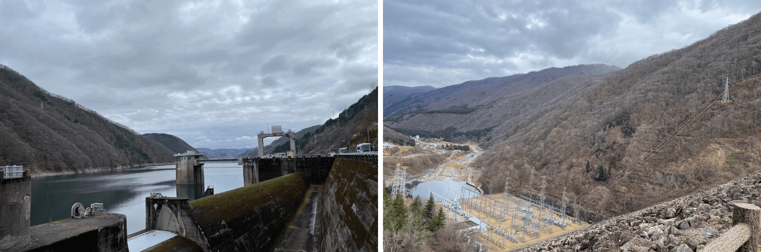 岐阜県のロックフィルダム