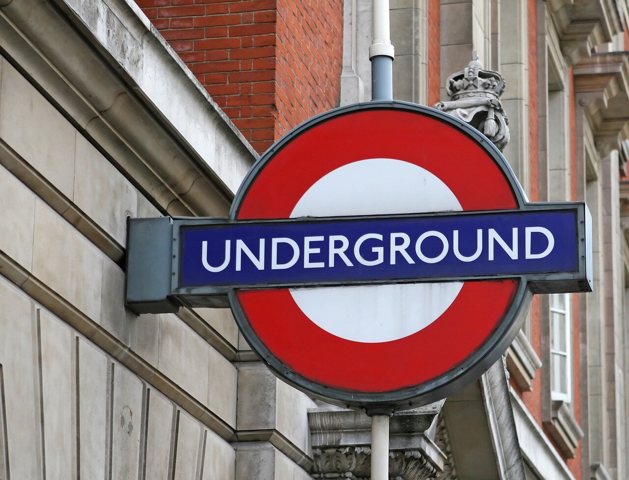 ロンドンの地下鉄