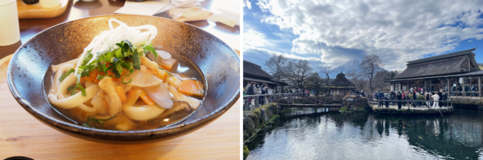 忍野八海と周辺で食べられるほうとう