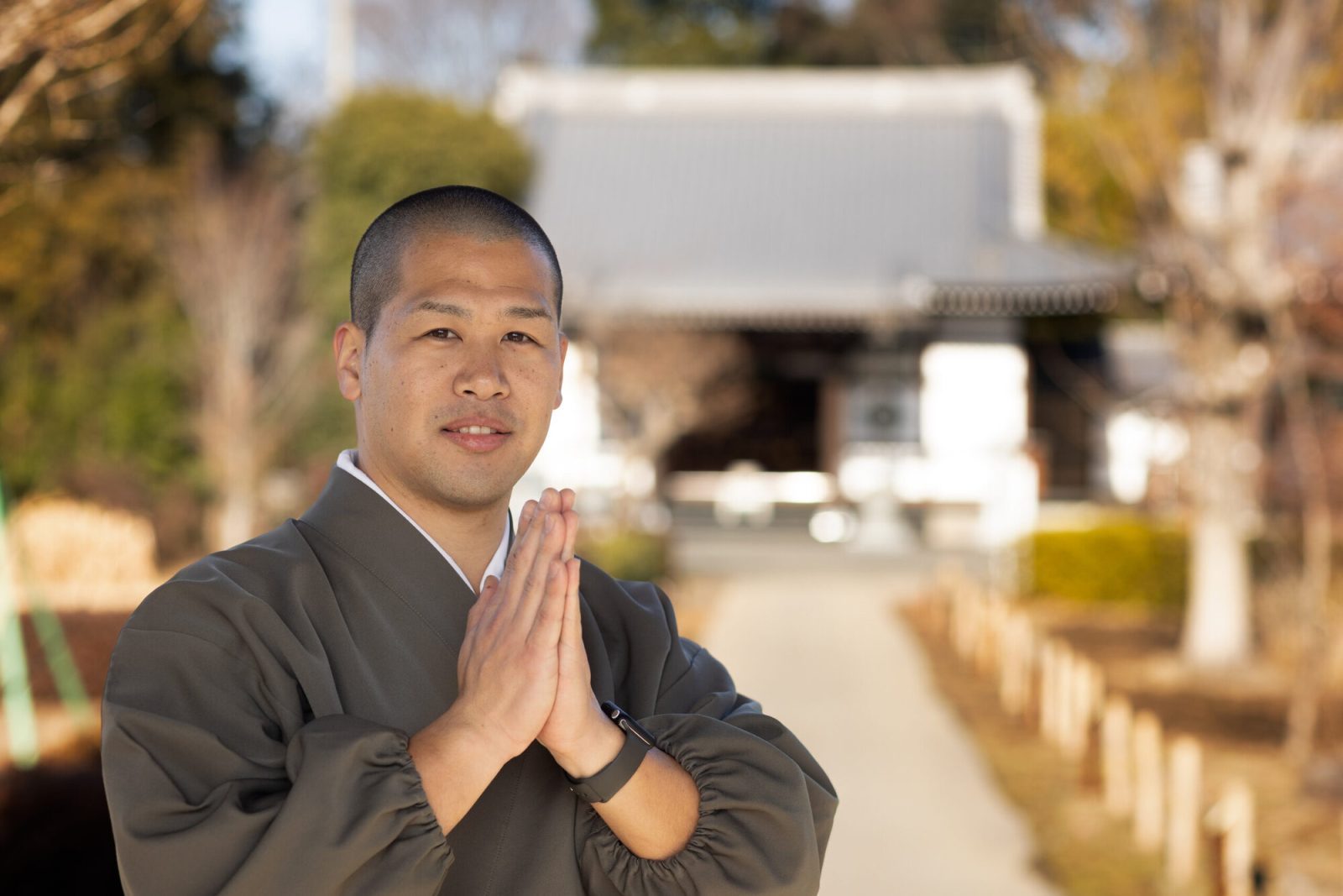 TEMPLE STAY ZENSŌを運営する副住職 峻宏氏