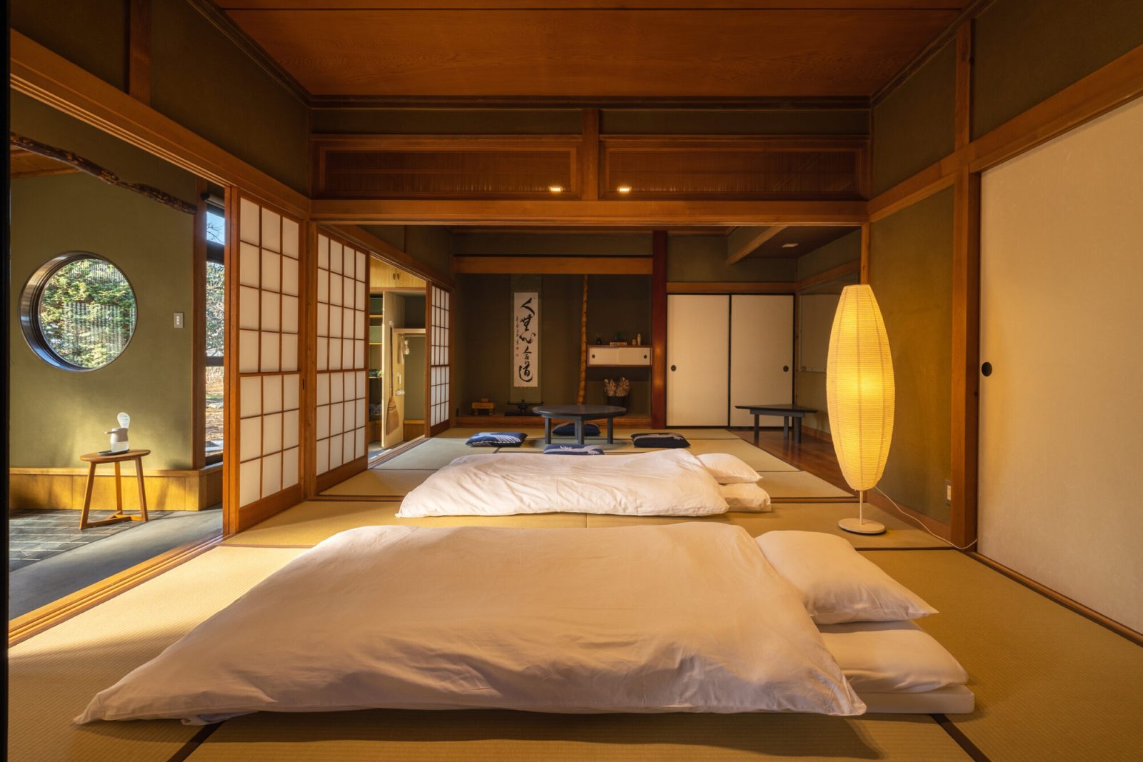 TEMPLE STAY ZENSŌの寝室