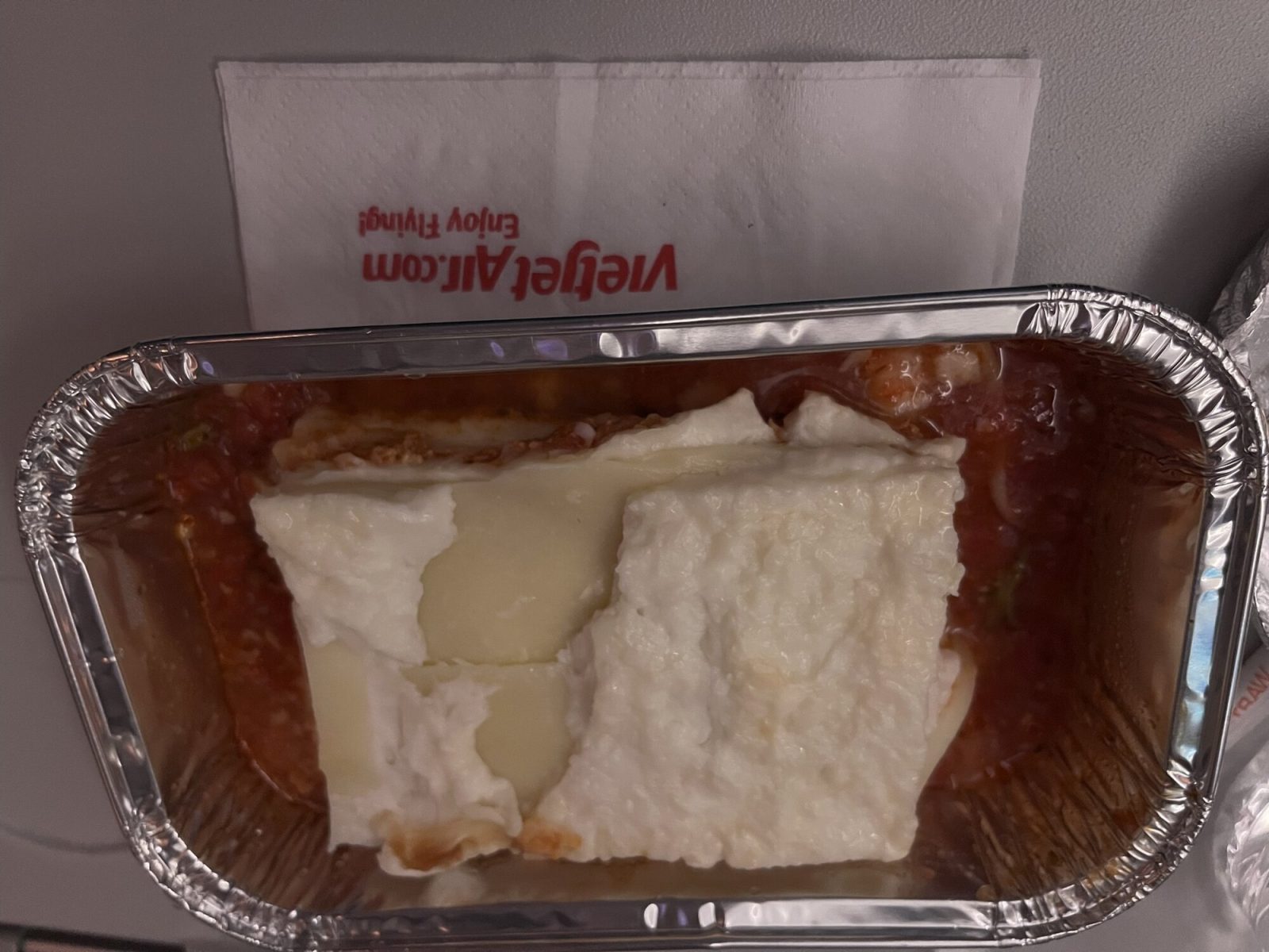 タイベトジェットの機内食