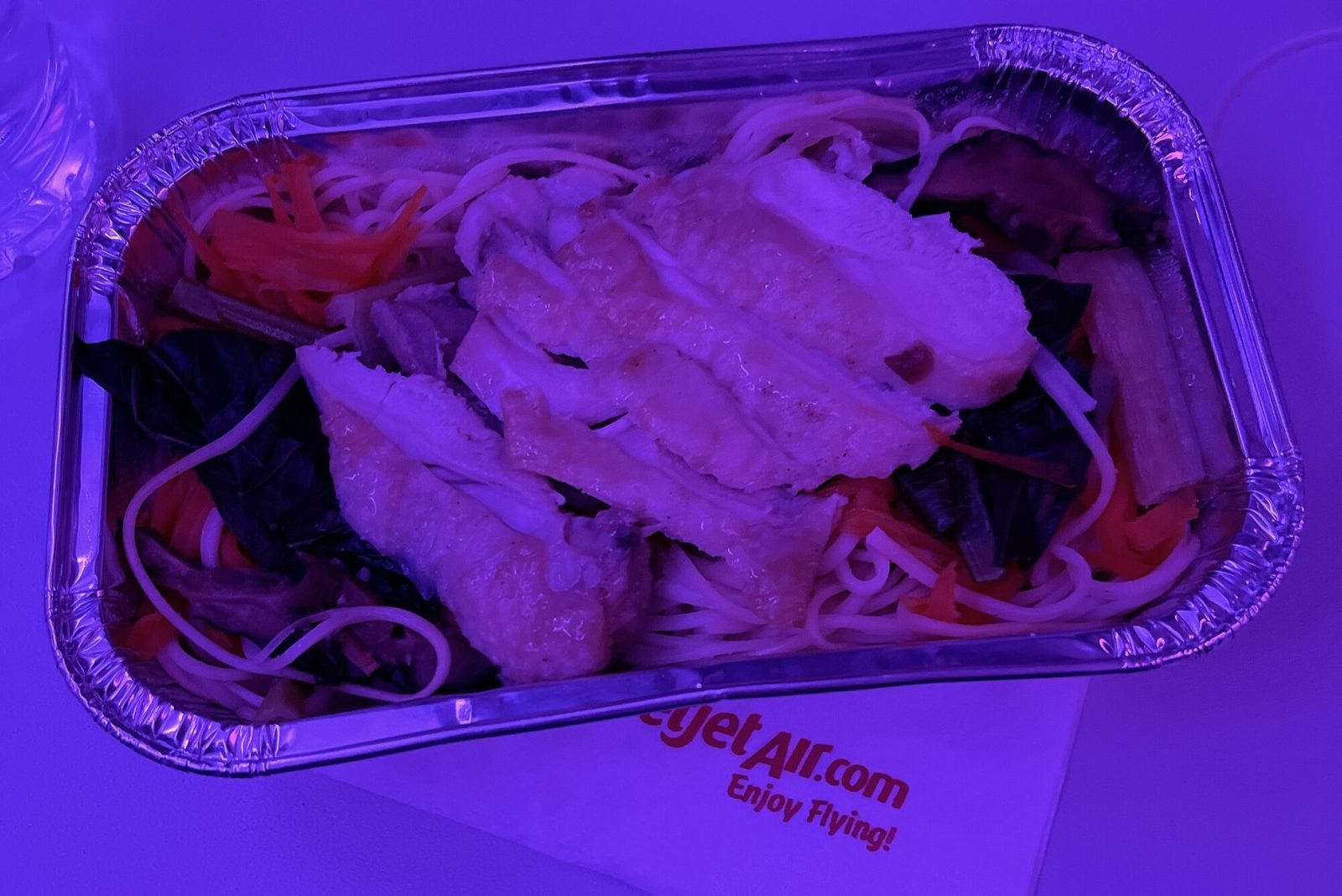 タイベトジェットの機内食